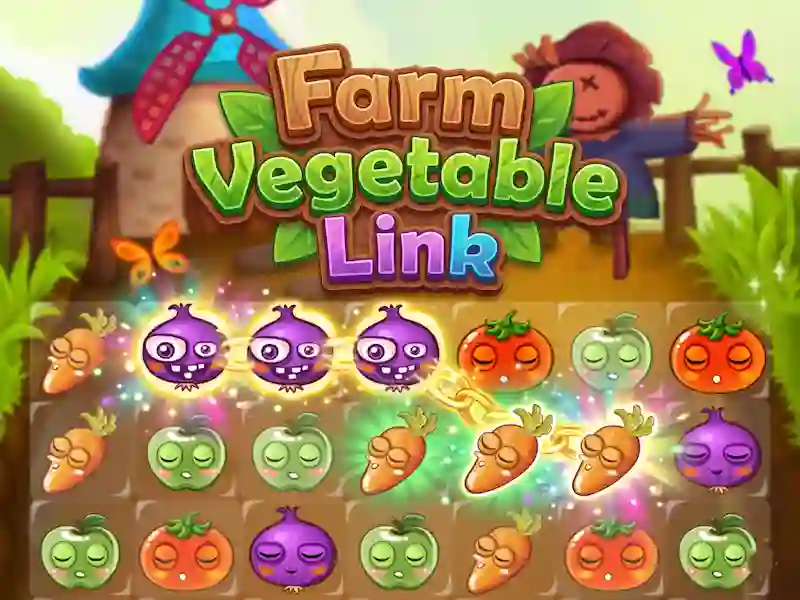 Oyunu Farm Vegetable Link çevrimiçi