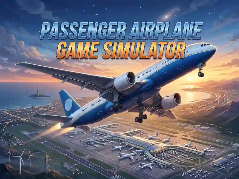 Oyunu Passenger Airplane Game Simulator çevrimiçi