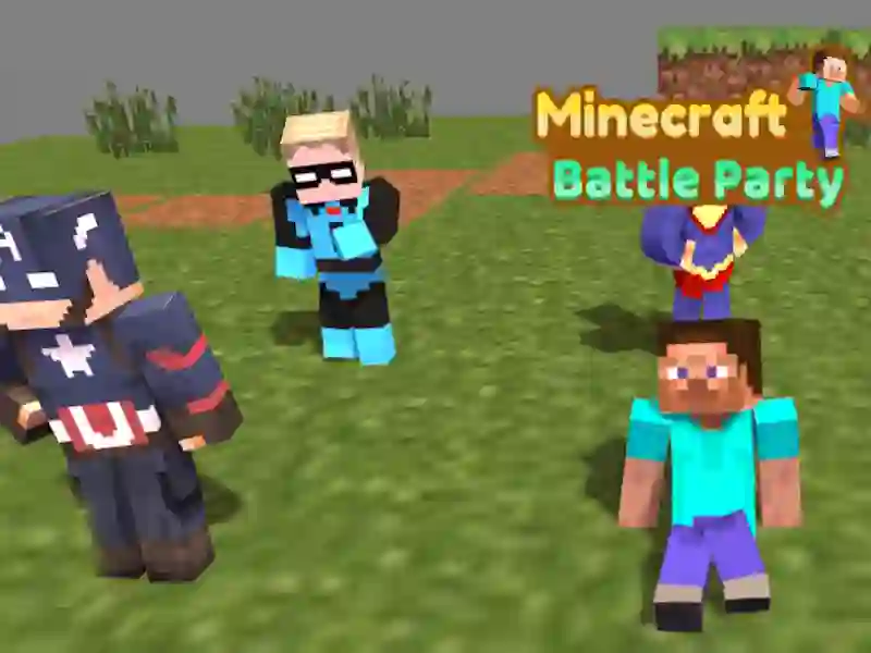 Oyunu Minecraft savaş partisi çevrimiçi