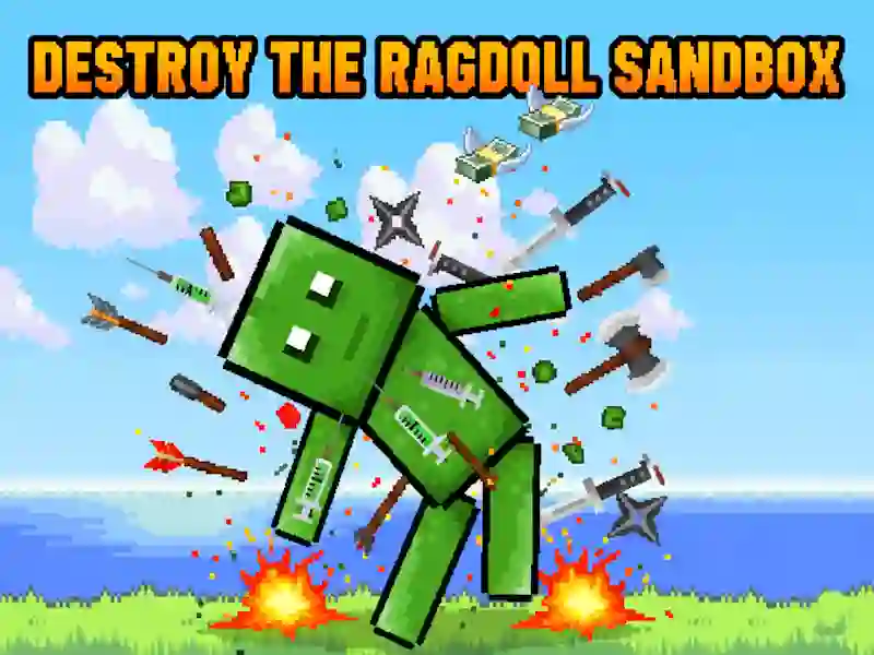 Oyunu Ragdoll Sandbox'ı yok edin çevrimiçi