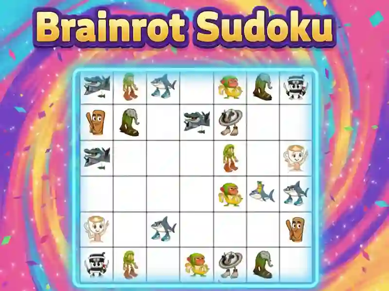 Oyunu Brainrot Sudoku çevrimiçi