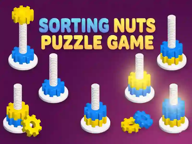 Oyunu Sorting Nuts Puzzle Game çevrimiçi