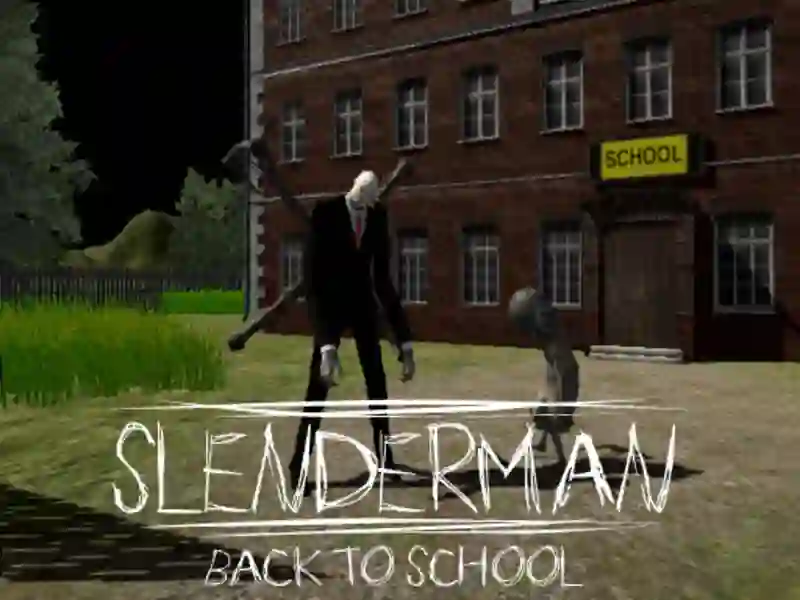 Oyunu Slenderman Okula Dön çevrimiçi
