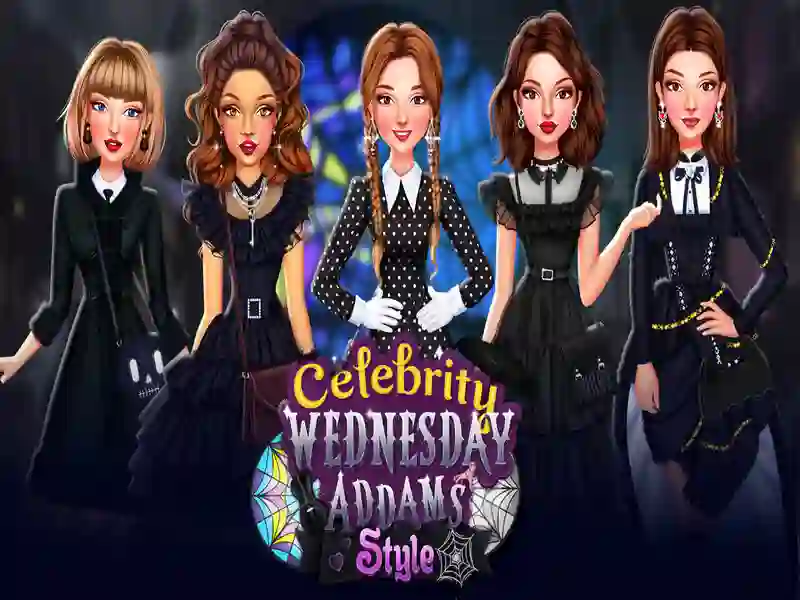 Oyunu Ünlü Çarşamba Addams Style çevrimiçi