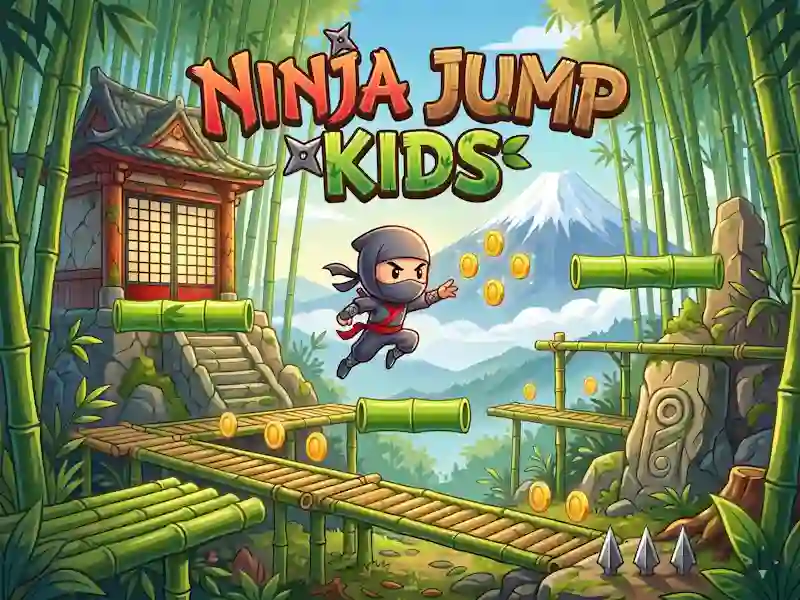 Oyunu Ninja Jump Kids çevrimiçi