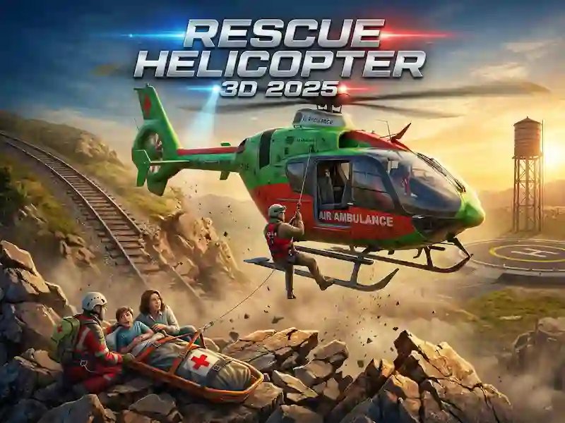 Oyunu Rescue Helicopter 3d 2025 çevrimiçi
