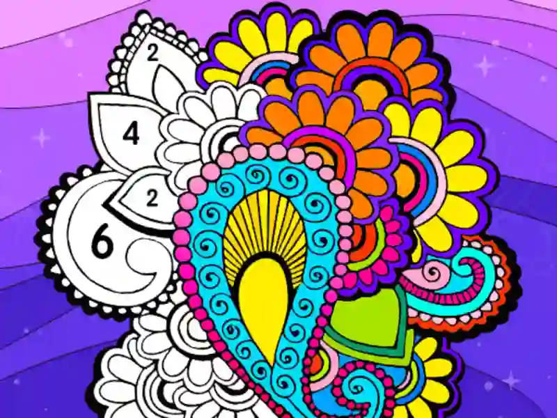 Oyunu Sayıya Göre Renk Yelpazesi Rengi çevrimiçi