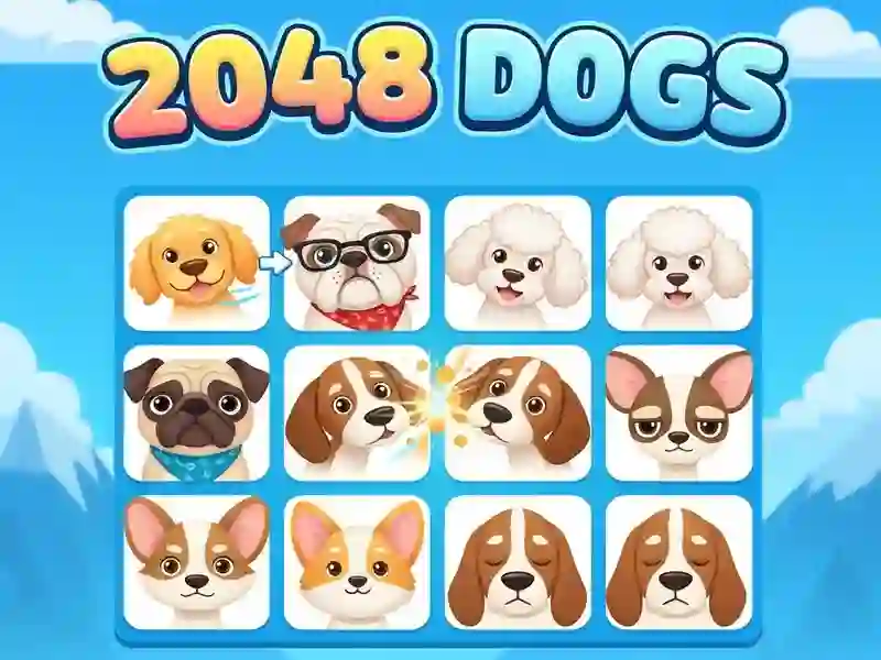 Oyunu 2048 Köpekler çevrimiçi