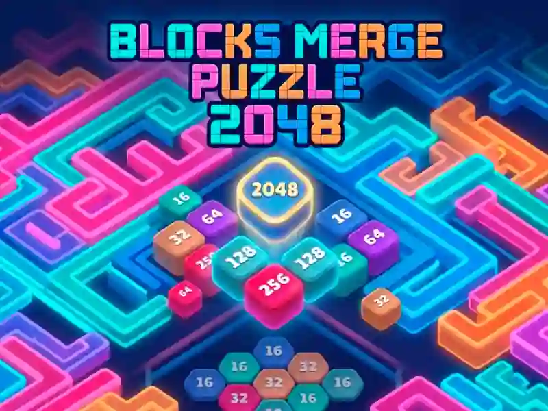 Oyunu Blocks Merge Puzzle 2048 çevrimiçi