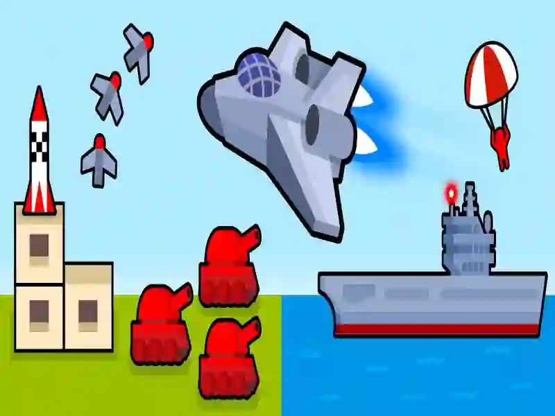 Oyunu Bombacı uçağı: 2D hava grevi çevrimiçi