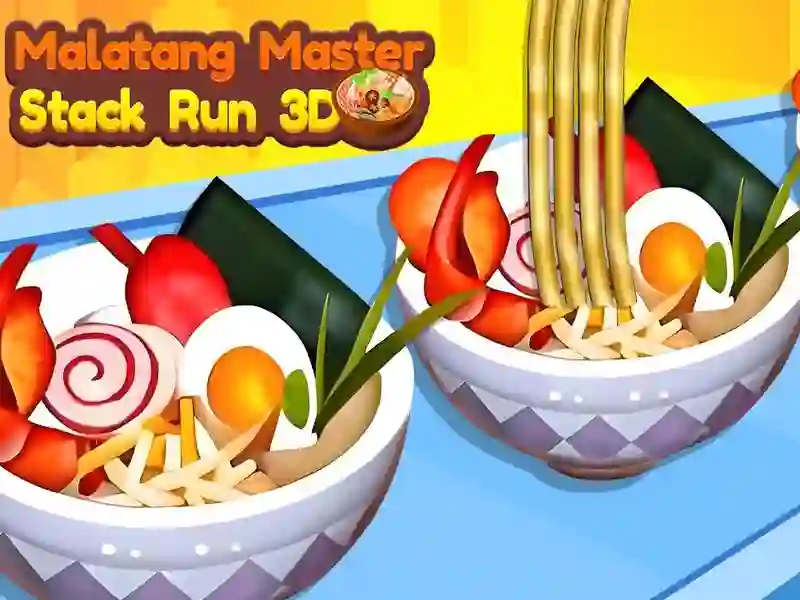 Oyunu Malatang Master Stack Run 3D çevrimiçi