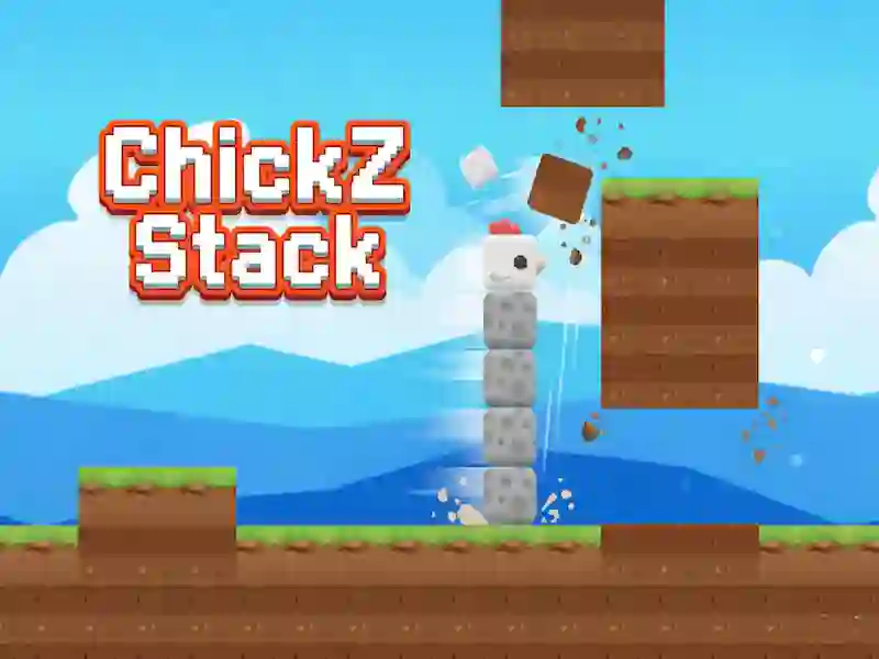 Oyunu ChickZ Stack çevrimiçi