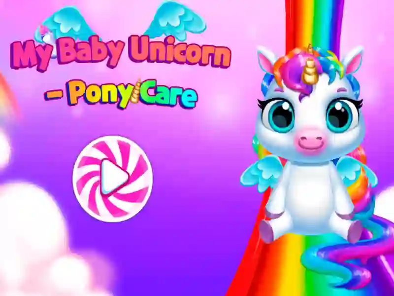 Oyunu Bebeğim Unicorn- Pony Care 2 çevrimiçi