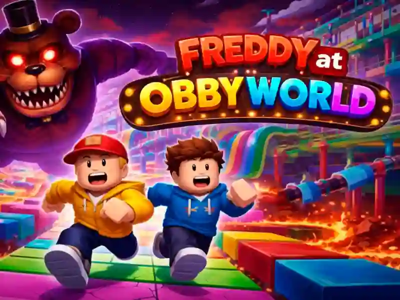 Oyunu Freddy, Obby World'de çevrimiçi