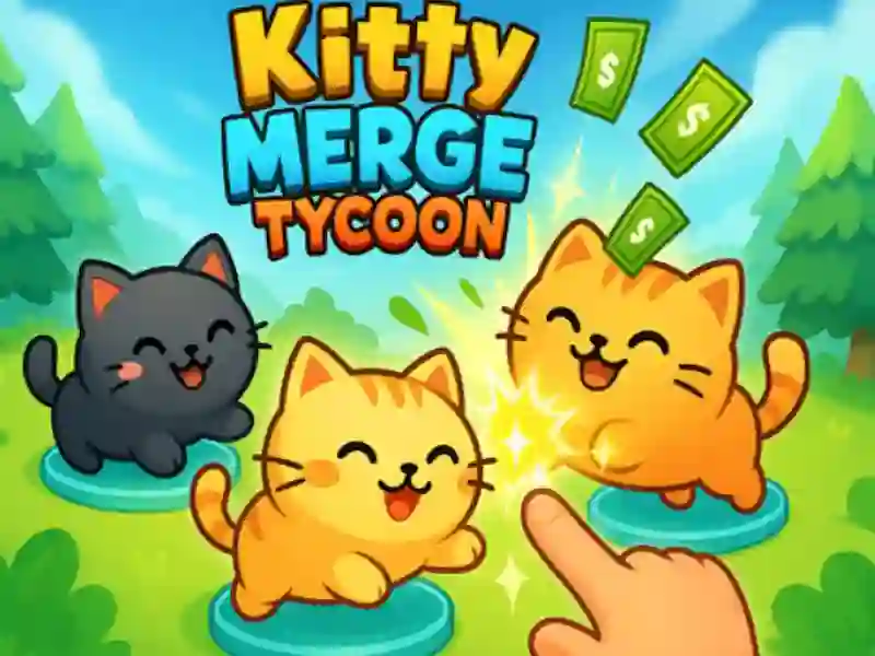 Oyunu Kitty Birleştir Tycoon çevrimiçi