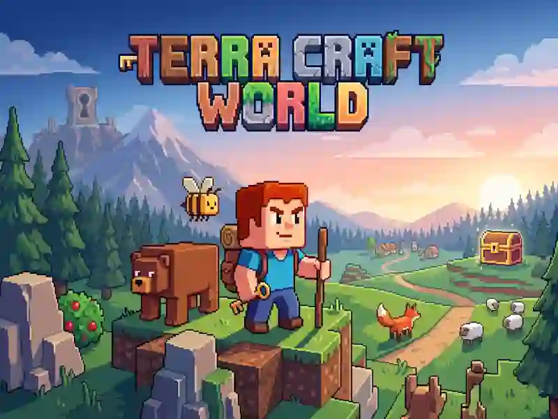 Oyunu Terra Craft World çevrimiçi