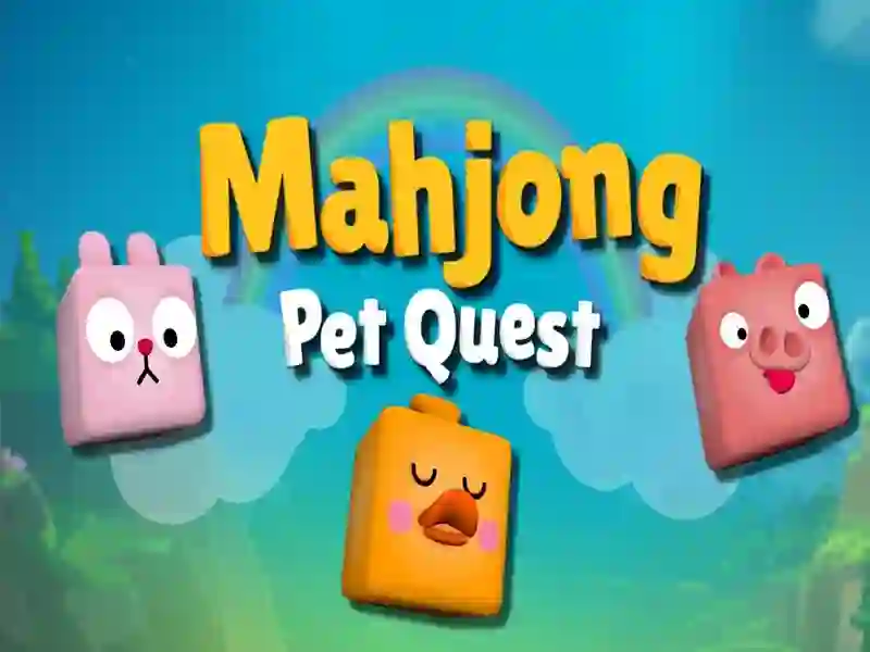 Oyunu Mahjong Pet Quest çevrimiçi
