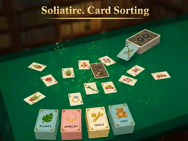 Oyunu Solitaire Sorting çevrimiçi
