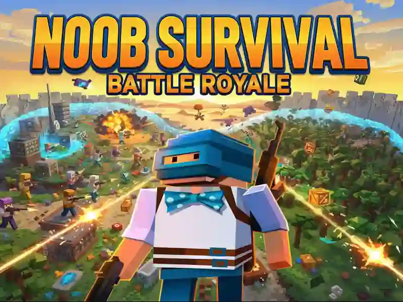 Oyunu Noob Hayatta Kalma: Battle Royale çevrimiçi