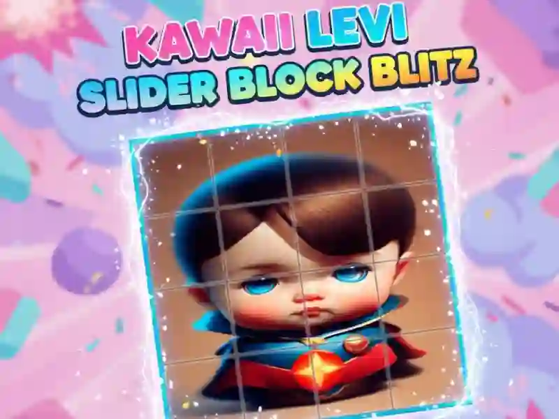 Oyunu Kawaii Levi Slider Blok Blitz çevrimiçi