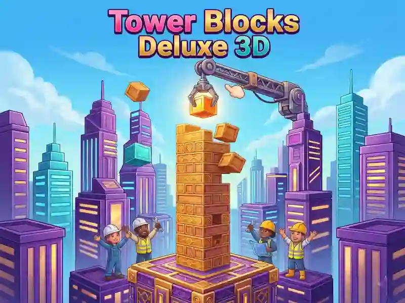 Oyunu Tower Blocks Deluxe 3D çevrimiçi