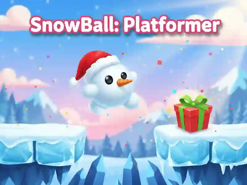 Oyunu SnowBall: Platform Oyunu çevrimiçi