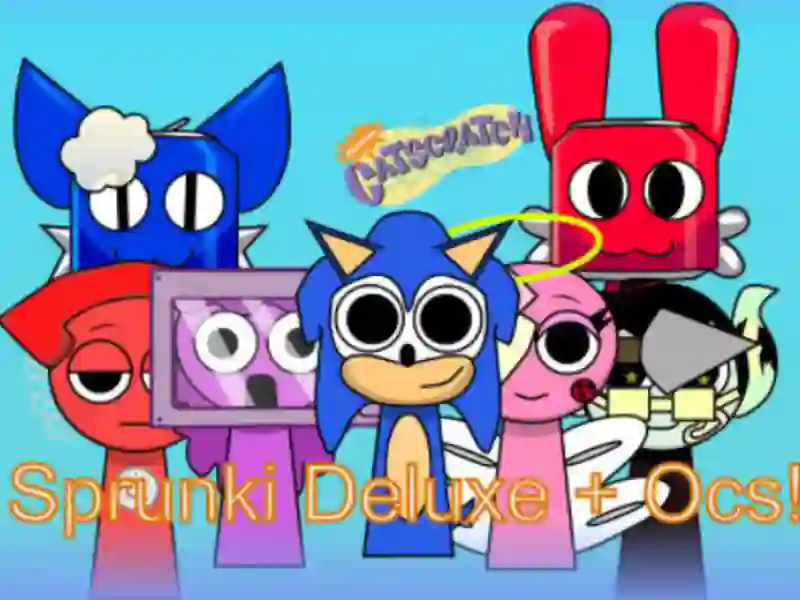 Oyunu Sprunki Deluxe + Ocs! çevrimiçi