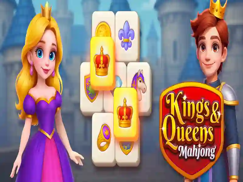 Oyunu Krallar ve Kraliçeler Mahjong'u çevrimiçi
