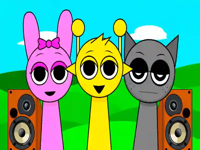 Oyunu Sprunki Monster Music Beats çevrimiçi