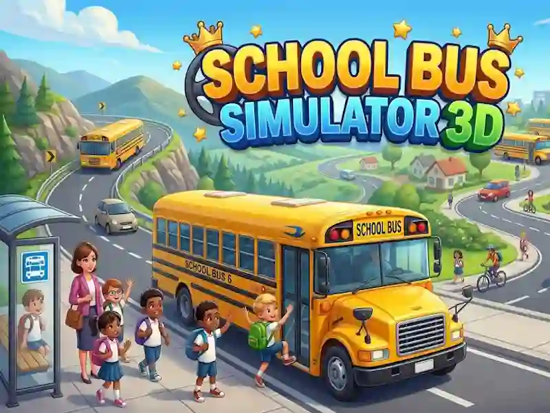 Oyunu School Bus Simulator 3D çevrimiçi