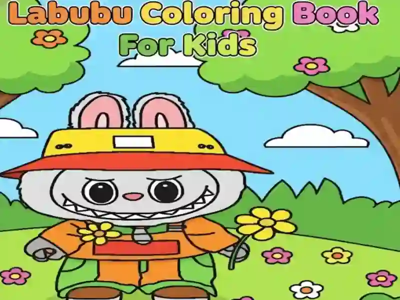 Oyunu Çocuklar İçin Labubu Boyama Kitabı çevrimiçi