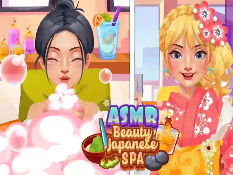Oyunu ASMR Beauty Japon Spa çevrimiçi
