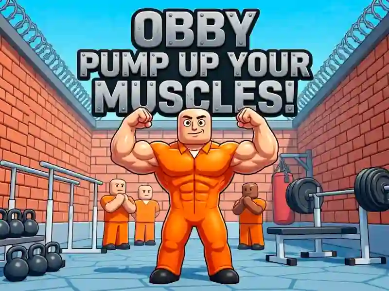 Oyunu Obby Pump Up Your Muscles! çevrimiçi
