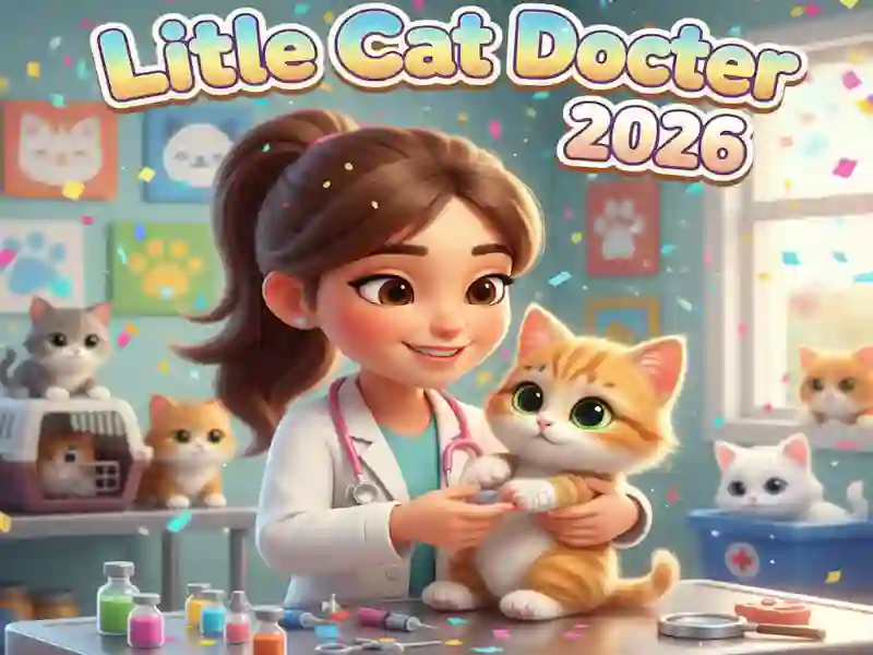 Oyunu Little Cat Doctor çevrimiçi