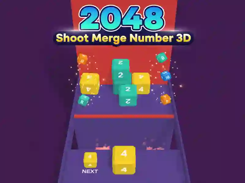 Oyunu 2048 Birleştirme Numarası 3D'yi Vur çevrimiçi