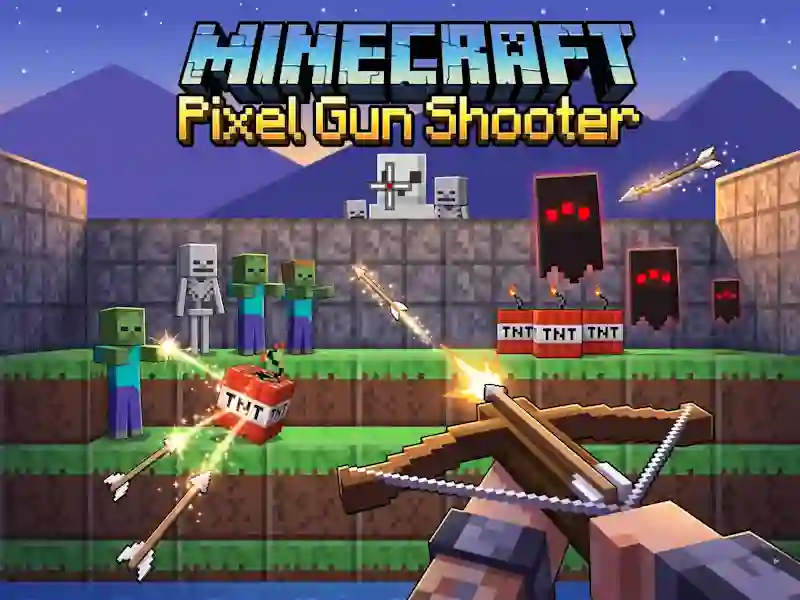 Oyunu Minecraft Pixel Gun Shooter çevrimiçi