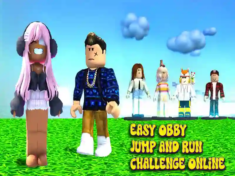Oyunu Kolay Obby At ve Run Challenge Online çevrimiçi