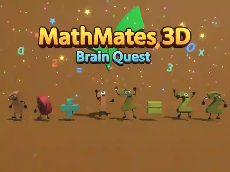Oyunu MathMates 3D: Beyin Arayışı çevrimiçi