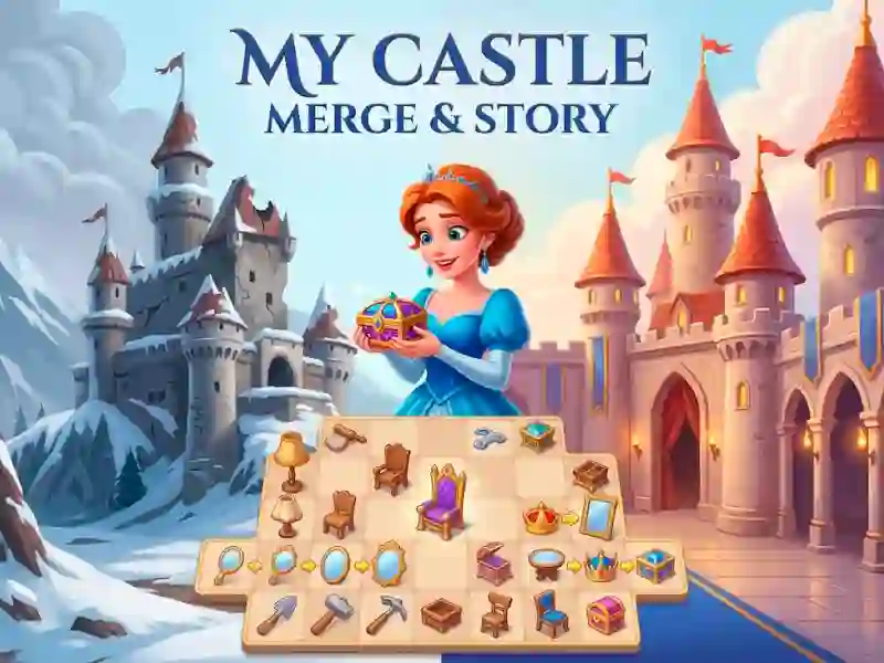 Oyunu My Castle. Merge & Story çevrimiçi