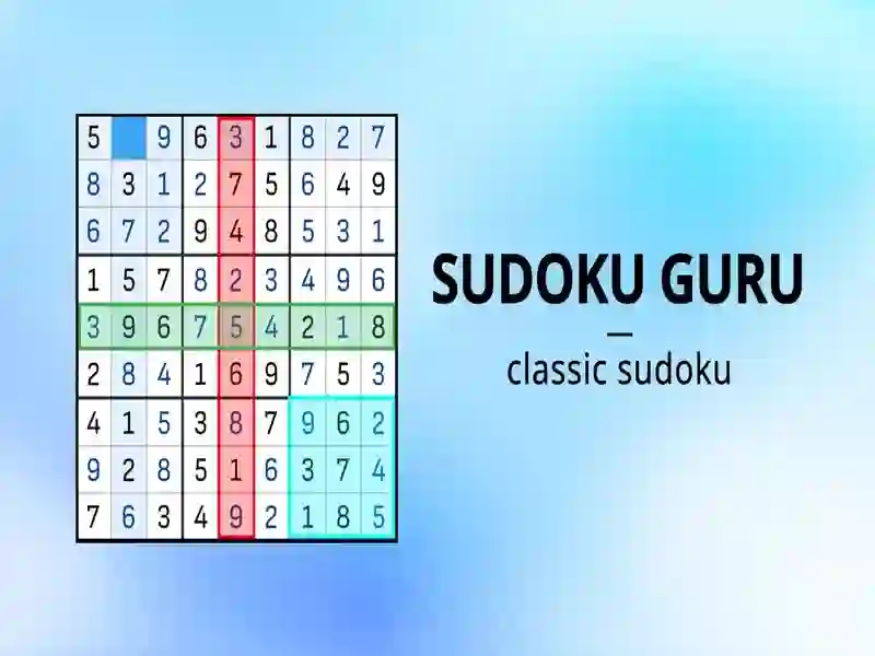 Oyunu Sudoku Guru çevrimiçi Oyunu Sudoku Guru çevrimiçi