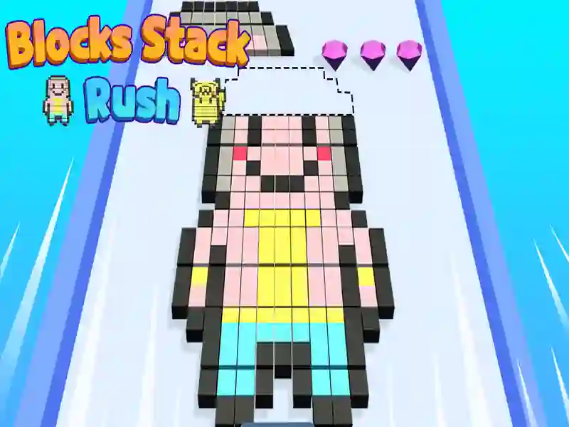 Oyunu Bloklar Yığın Rush çevrimiçi