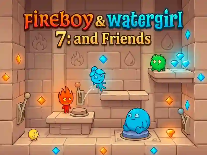 Oyunu Fireboy & Watergirl 7: and Friends çevrimiçi