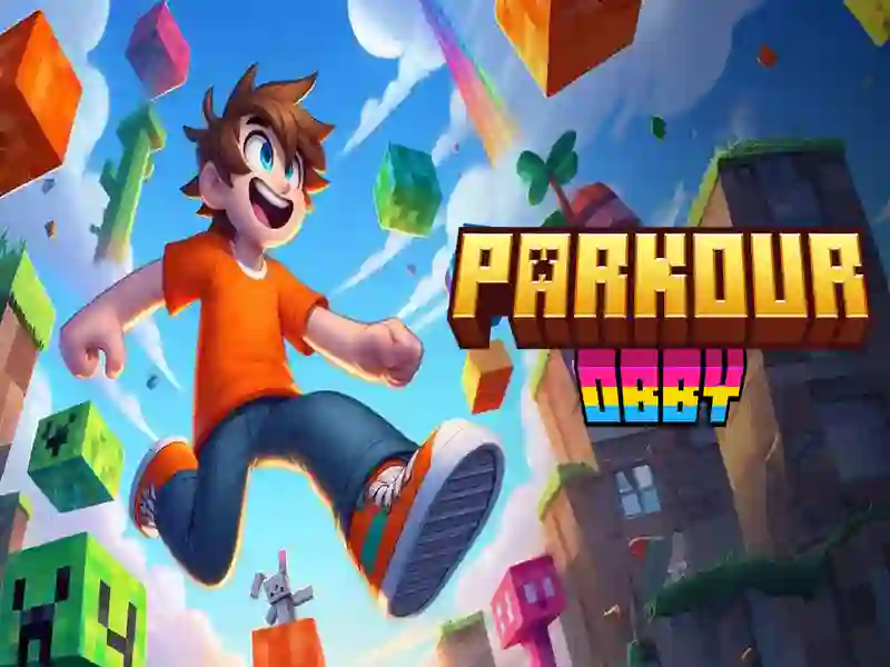 Oyunu Parkour Obby çevrimiçi Oyunu Parkour Obby çevrimiçi