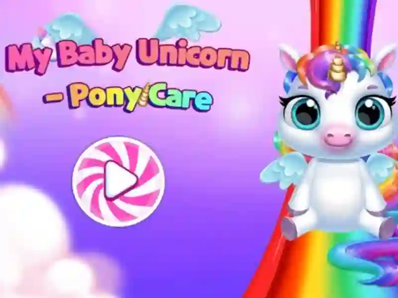 Oyunu Bebeğim Unicorn Pony Bakımı çevrimiçi