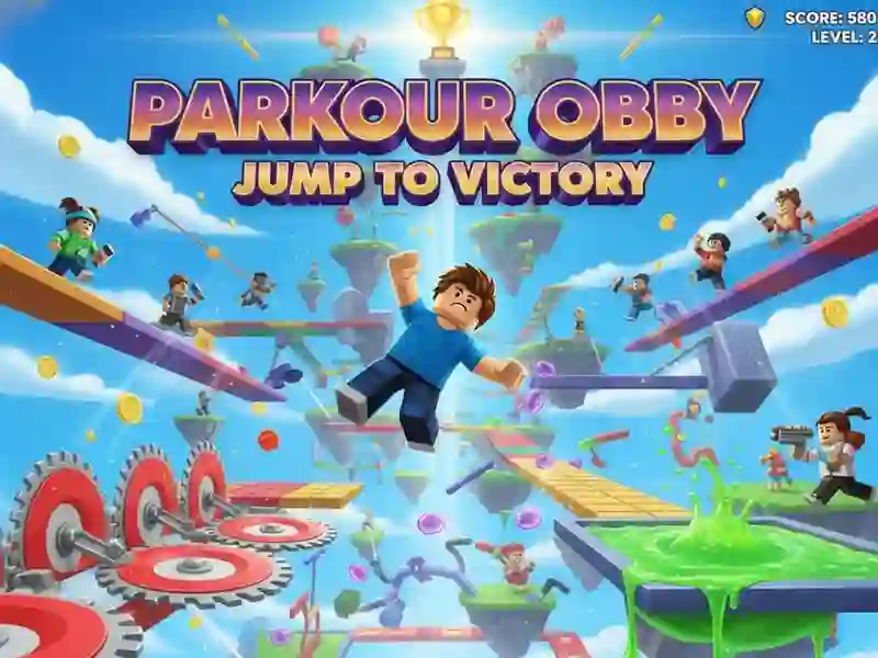 Oyunu Parkour Obby Zafere Atla çevrimiçi