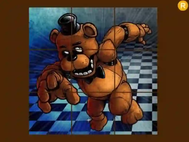 Oyunu Fnaf Freddy Sürgülü Bulmaca çevrimiçi