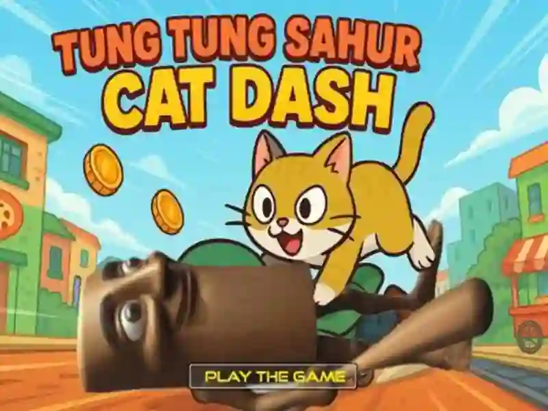 Oyunu Tung Tung Sahur Cat Dash çevrimiçi