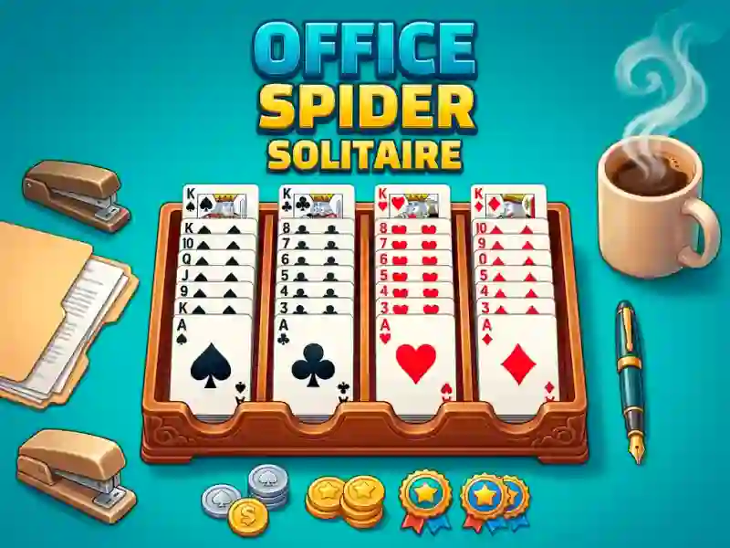 Oyunu Office Spider Solitaire çevrimiçi