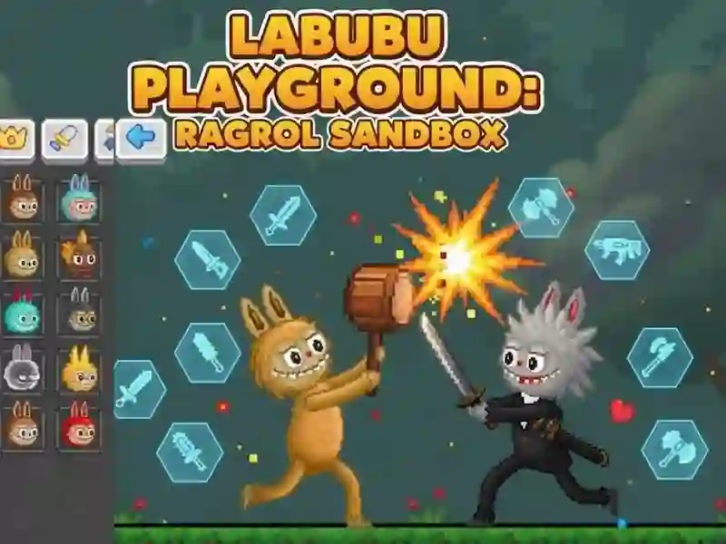 Oyunu Labubu Oyun Alanı: Ragdoll Sandbox çevrimiçi