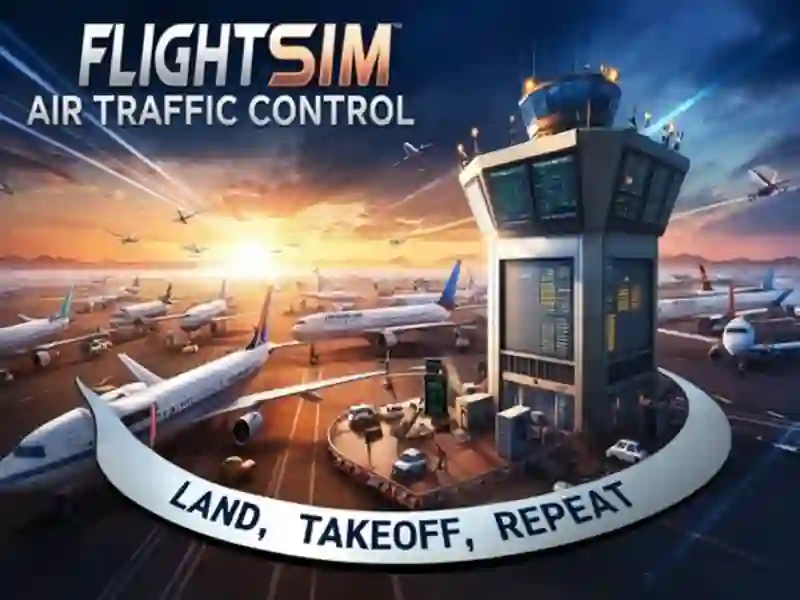 Oyunu Uçuş Sim Hava Trafik Kontrolü çevrimiçi